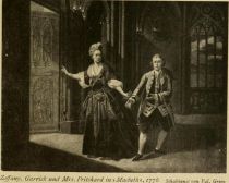166. Zoffany, Garrick und Mrs. Pritchard in „Macbeths“, 1776 