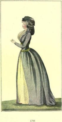 Damenmode Paris 1794