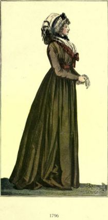Damenmode Paris 1796