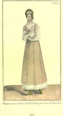 Damenmode Paris 1812