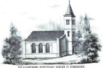 Die Salzburger-Hospitals-Kirche in Gumbinnen