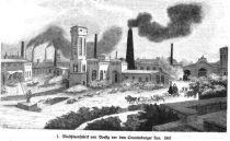 Maschinenfabrik von Borsig vor dem Oranienburger Tor 1847