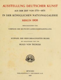 000. Ausstellung Deutscher Kunst Berlin 1906 Titelblatt