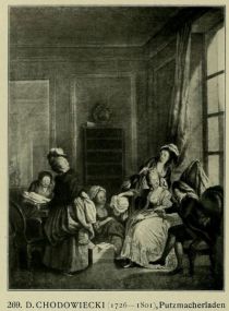 002. D. Chodowiecki (1726-1801), Putzmacherladen