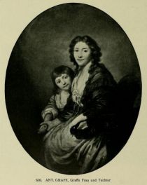 022. Anton Graff (1736-1813) Graffs Frau und Tochter