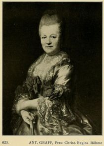 025. Anton Graff (1736-1813) Frau Christ. Regina Böhme