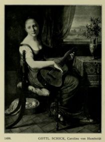 028. Gottlieb Schick (1776-1812), Caroline von Humboldt