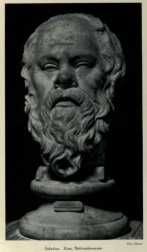 Sokrates, Büste, Rom, Nationalmuseum