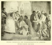 002 Die Wiedererkennung Josephs durch seine Brüder. Peter Cornelius (1783-1867)