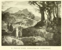 008 Romantische Landschaft. Karl Philipp Fohr (1795-1818)