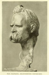 024 Bildnisbüste Nietzsches. Max Klinger (1857-1920)