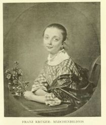 043 Mädchenbildnis. Franz Krüger (1797-1857)