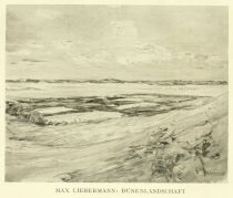 049 Dünenlandschaft. Max Liebermann (1847-1935)