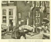 050 Judengasse in Amsterdam. Max Liebermann (1847-1935)