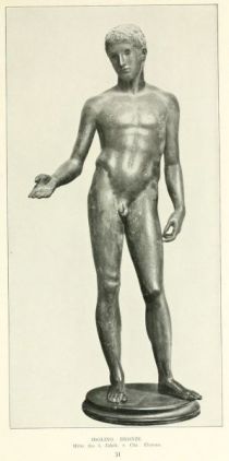 031. Idolino, Bronze, Mitte des 5. Jahrh. v. Chr. Florenz