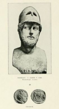 049. Perikles, 5. Jahrh. v. Chr. Marmorkopie, London, Thurium