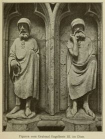 008 Figuren vom Grabmal Engelberts III. im Dom
