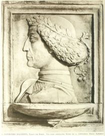 008. Sigismondo Malatesta, Tyrann von Rimini. Von einem unbekannten Meister des 15. Jahrhunderts. Rimini, Kathedrale.