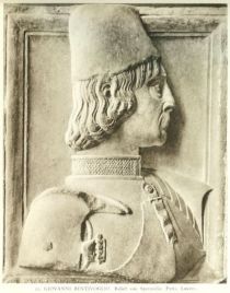 010. Giovanni Bentivoglio. Relief von Sperandio. Paris, Louvre.