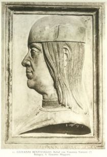 011. Giovanni Bentivoglio. Relief von Vincenzo Vanuzzi. Bologna, S. Giacomo Maggiore.