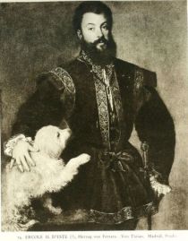 014. Ercole II. d Este, Herzog von Ferrara. Von Tizian. Madrid, Prado