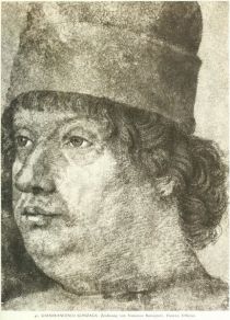 040. Gianfrancesco Gonzaga. Zeichnung von Francesco Bonsignori. Florenz, Uffizien.