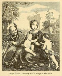 Fra Bartolommeo, Heilige Familie, Sammlung des Earl Cowper in Panshanger