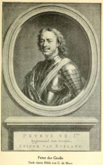 028 Peter der Große (1672-1725) Großfürst und seit 1721 erster Kaiser von Russland