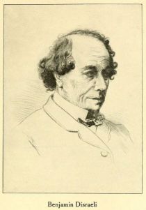 032 Disraeli, Benjamin (1804-1881) britischer konservativer Staatsmann und erfolgreicher Romanschriftsteller
