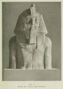 Ägypten 007 Büste des Königs Hor-em-heb