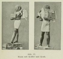 Ägypten 022 Mann mit Koffer und Korb