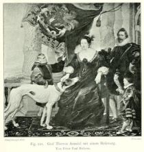 121 Graf Thomas Arundel mit einem Hofzwerg. Von Peter Paul Rubens