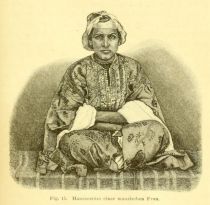 15. Hauskostüm einer maurischen Frau