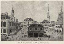 036 Riga, Der Rathausplatz um 1830
