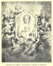 000. Rubens, Madonna mit Engeln