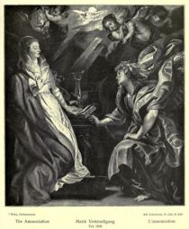 001. Rubens, The Annunciation, Mariä Verkündigung, vor 1600