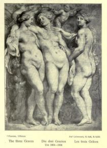 020. Rubens, Die drei Grazien, Um 1604-1608