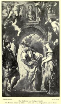 035. Rubens, Die Madonna von Heiligen verehrt, 1606-1608