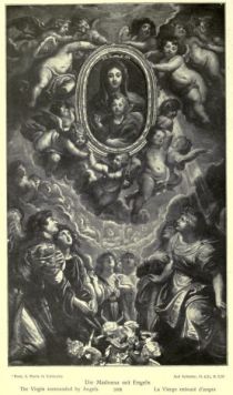 036. Rubens, Die Madonna mit Engeln, 1608