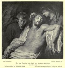 059. Rubens, Der tote Christus von Maria und Johannes betrauert, Um 1611-1612