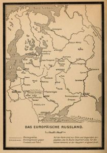Russland 000. Europäisches Russland, Karte