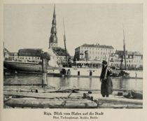 Russland 091. Riga. Blick vom Hafen auf die Stadt