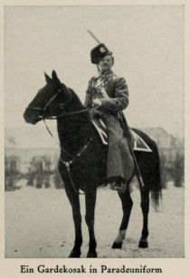 Russland 093. Ein Gardekosak in Paradeuniform