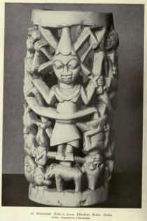 028. Manschette, Höhe ca. 25 cm, Elfenbein, Benin, Afrika, Berlin, Museum für Völkerkunde