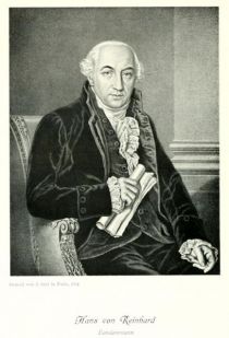 002. Hans von Reinhard (1755-1835) Schweizer Politiker, Bürgermeister von Zürich und Landammann