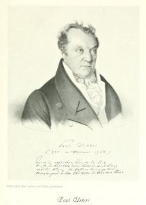 019. Usteri, Paul (1768-1831) Schweizer Mediziner, Publizist und Politiker