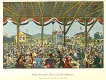 023. Eidgenössisches Ehr- und Freischießen abgehalten bei Zürich im Juli 1834