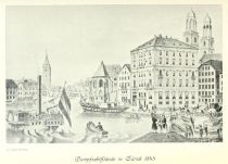 024. Zürich, Dampfschifflände 1843