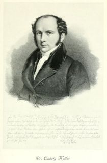 029. Keller, Friedrich Ludwig Dr. (1799-1860) Schweizer Jurist, Universitätsprofessor und Politiker