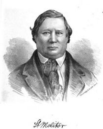 Molitor, Stephan (1808-1873) deutsch-amerikanischer Journalist und Pionier der deutschen Presse in Cincinnati.